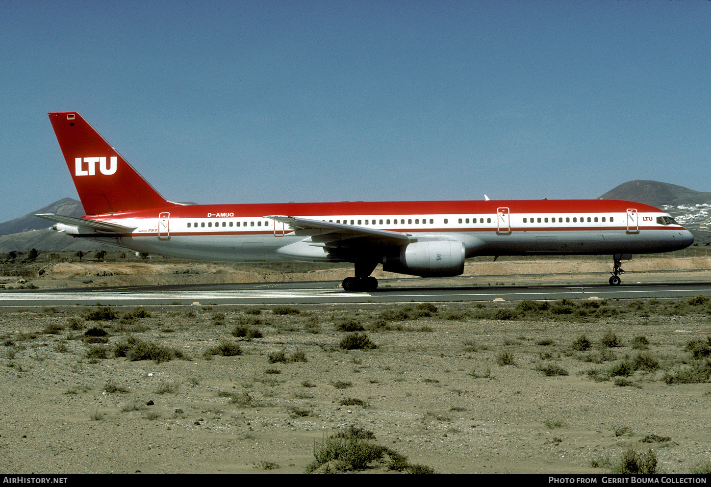 Aircraft Photo of D-AMUQ | Boeing 757-2G5 | LTU - Lufttransport-Unternehmen | AirHistory.net #826891