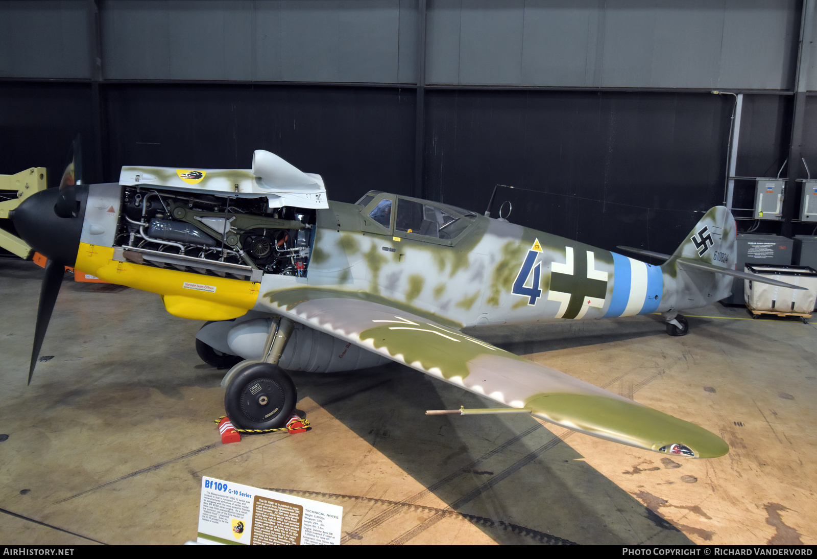 Aircraft Photo of 610824 | Messerschmitt Bf-109G-10/U4 | Germany - Air Force | AirHistory.net #826902