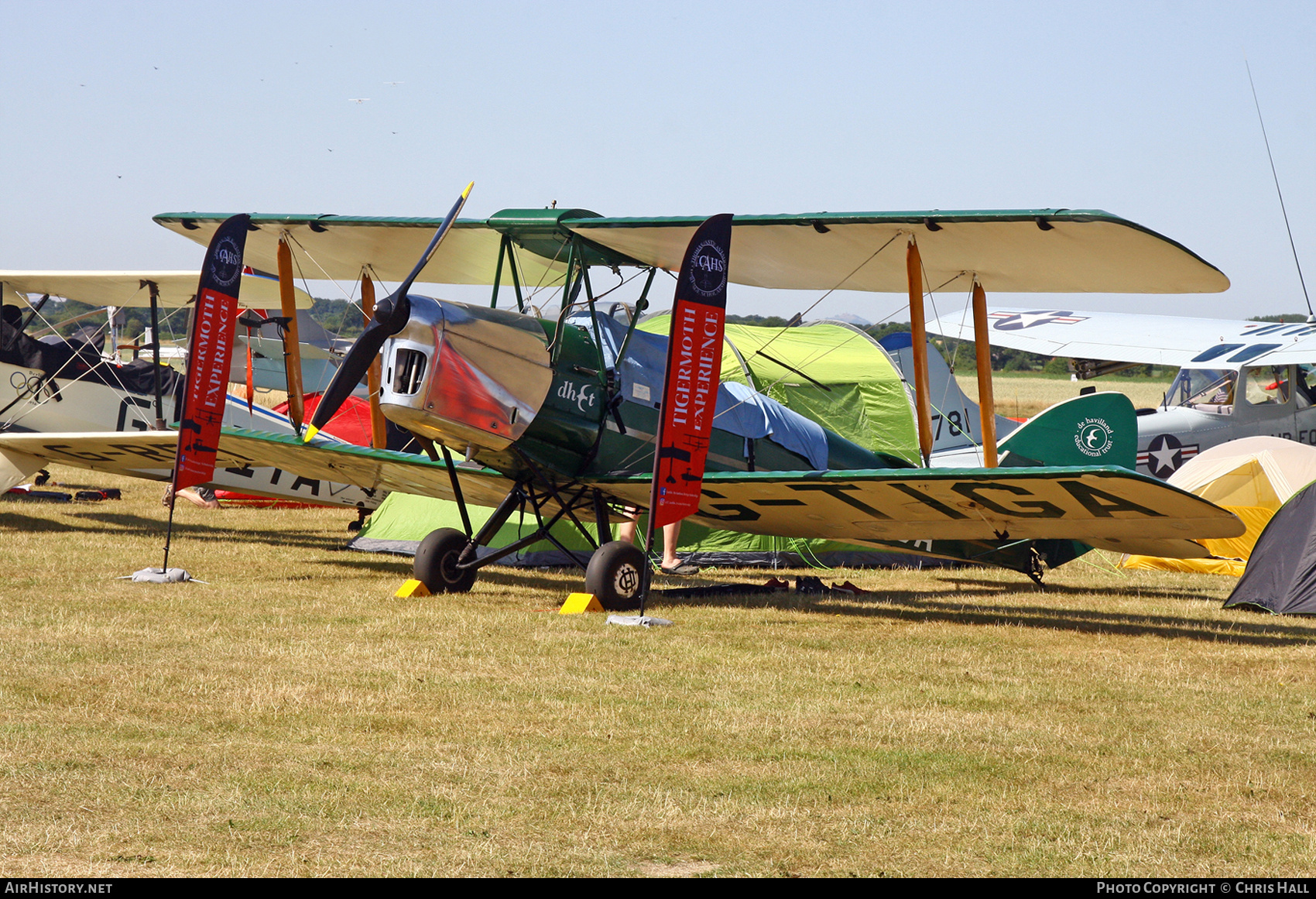 Aircraft Photo of G-TIGA | De Havilland D.H. 82A Tiger Moth II | AirHistory.net #826903