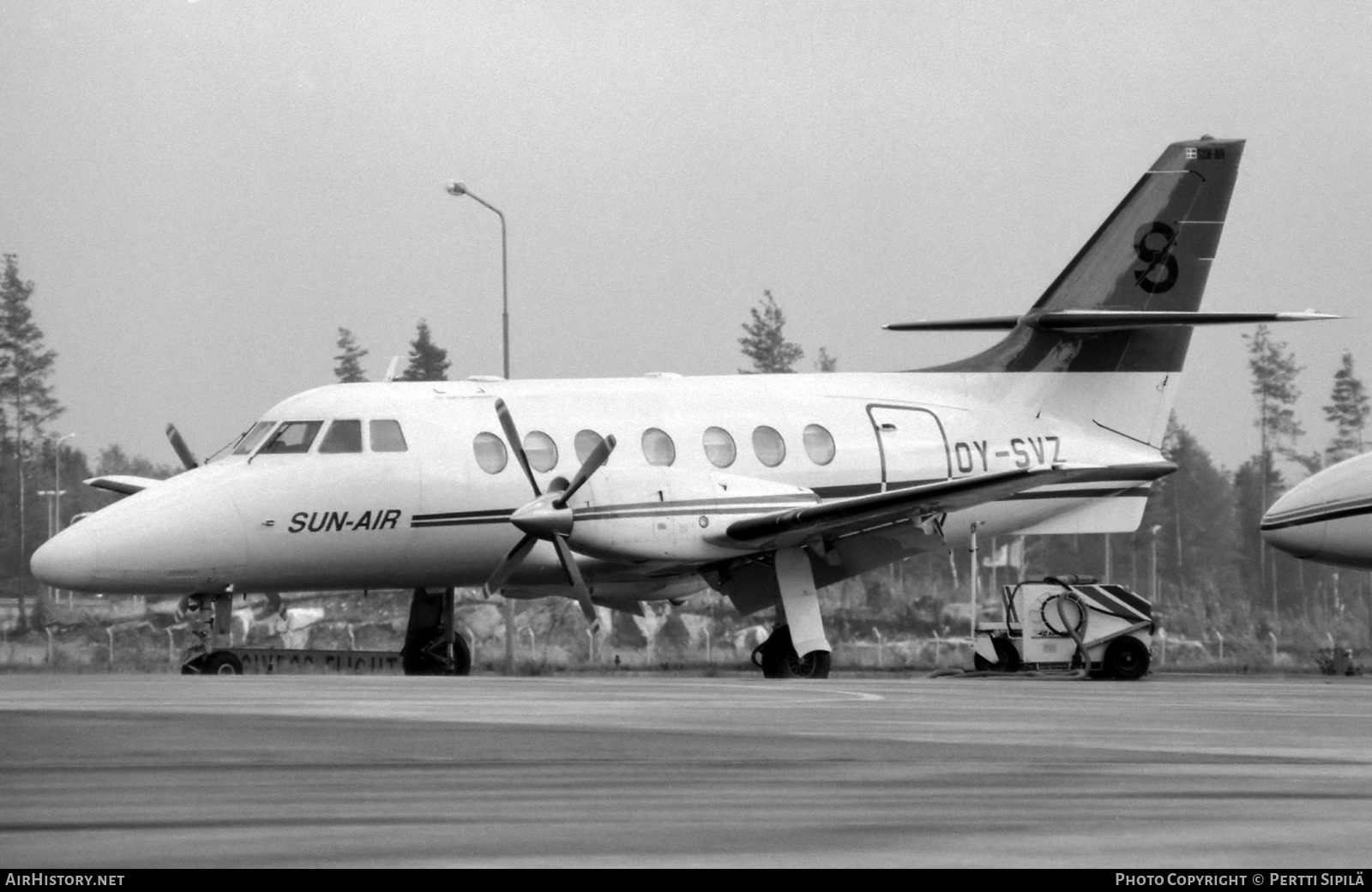 Aircraft Photo of OY-SVZ | British Aerospace BAe-3102 Jetstream 31 | Sun-Air of Scandinavia | AirHistory.net #826904