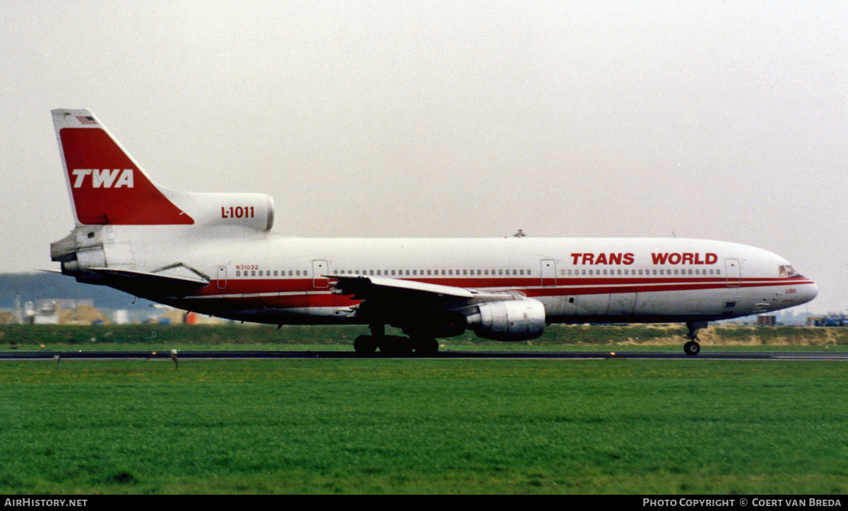 Aircraft Photo of N31032 | Lockheed L-1011-385-1-15 TriStar 100 | Trans World Airlines - TWA | AirHistory.net #826906