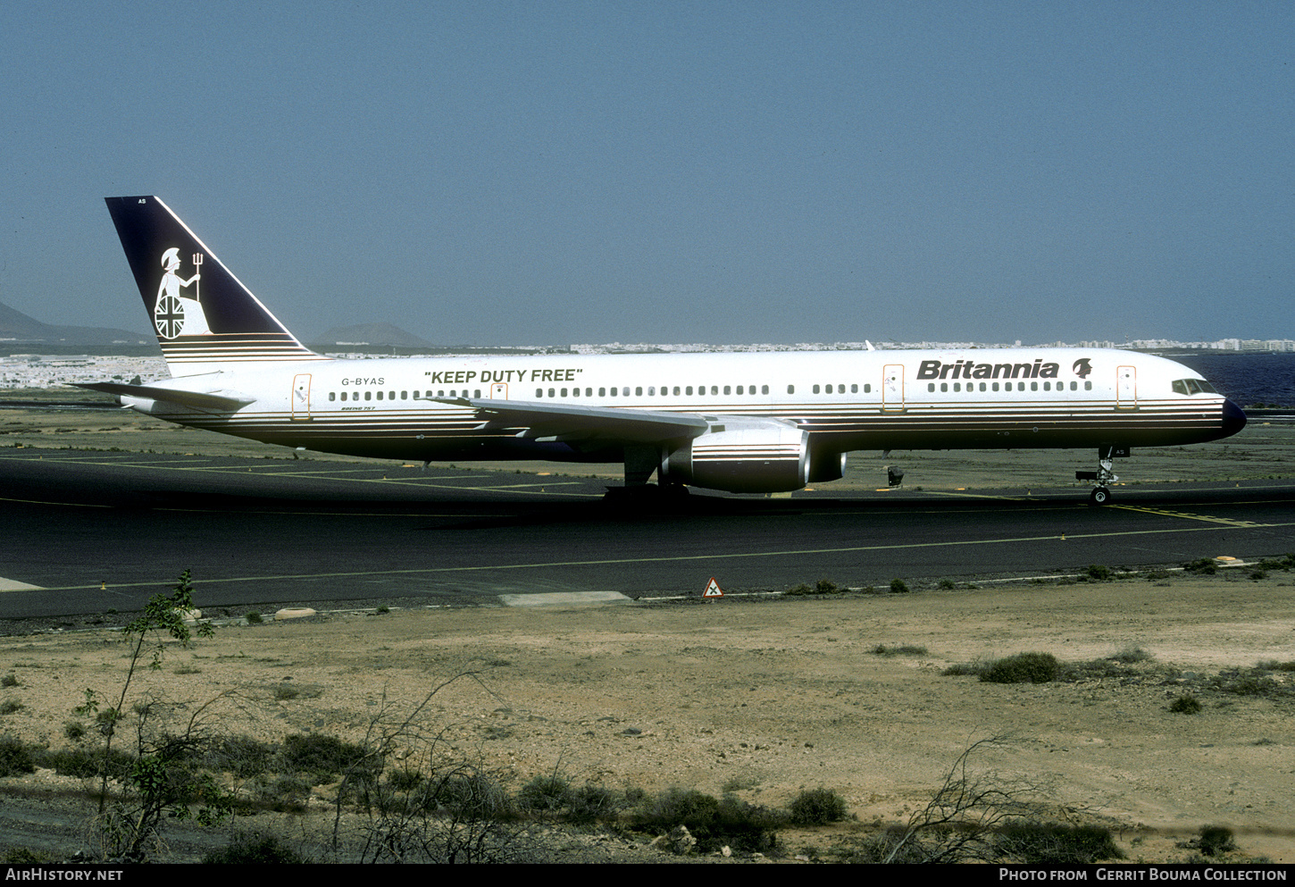 Aircraft Photo of G-BYAS | Boeing 757-204 | Britannia Airways | AirHistory.net #826912