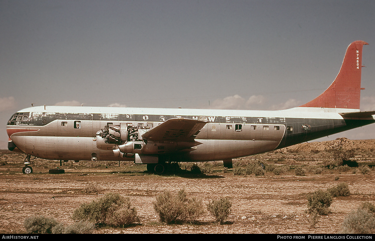 Aircraft Photo of N74604 | Boeing 377-10-30 Stratocruiser | Northwest Airlines | AirHistory.net #826917