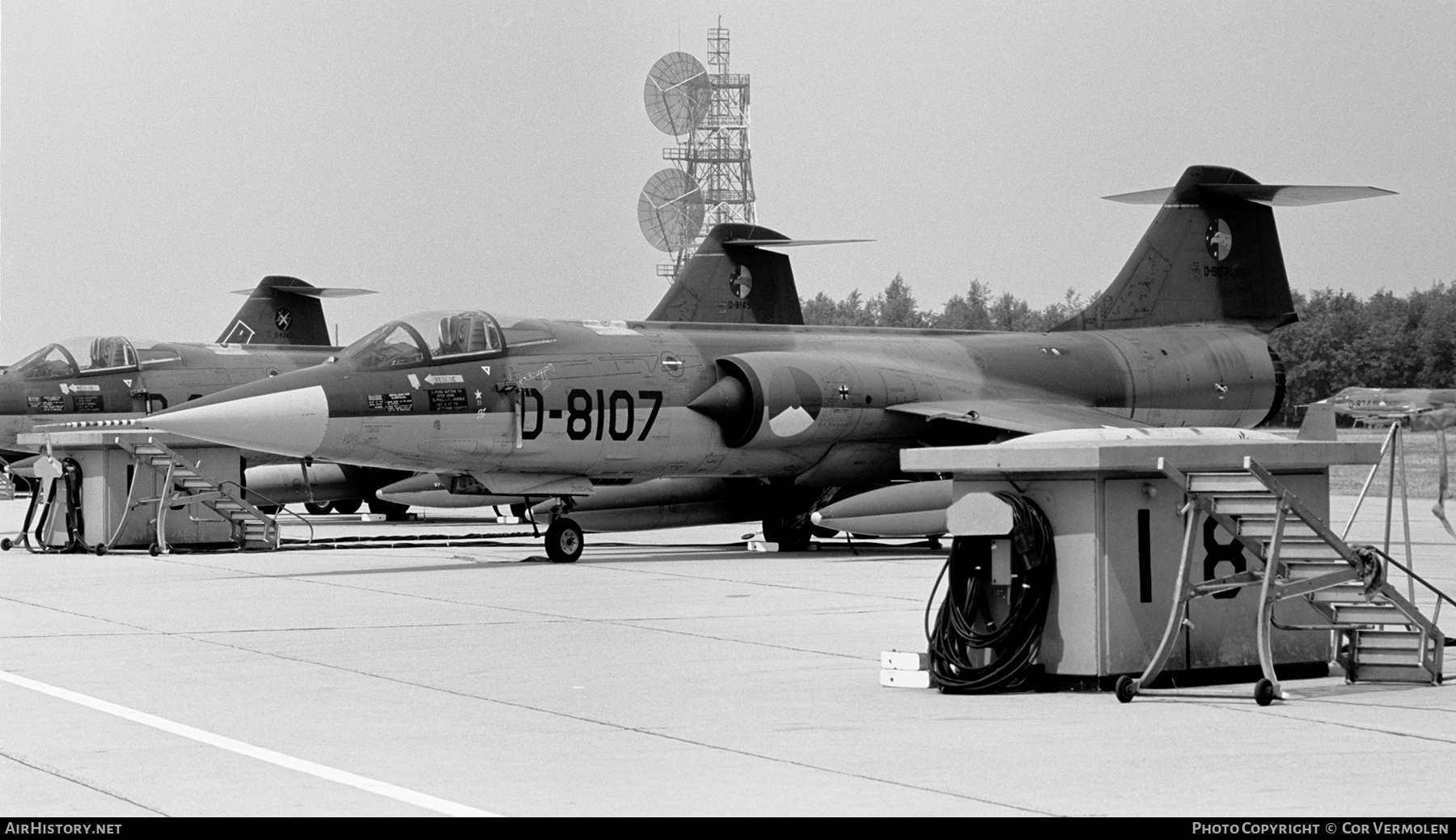 Aircraft Photo of D-8107 | Lockheed RF-104G Starfighter | Netherlands - Air Force | AirHistory.net #826947
