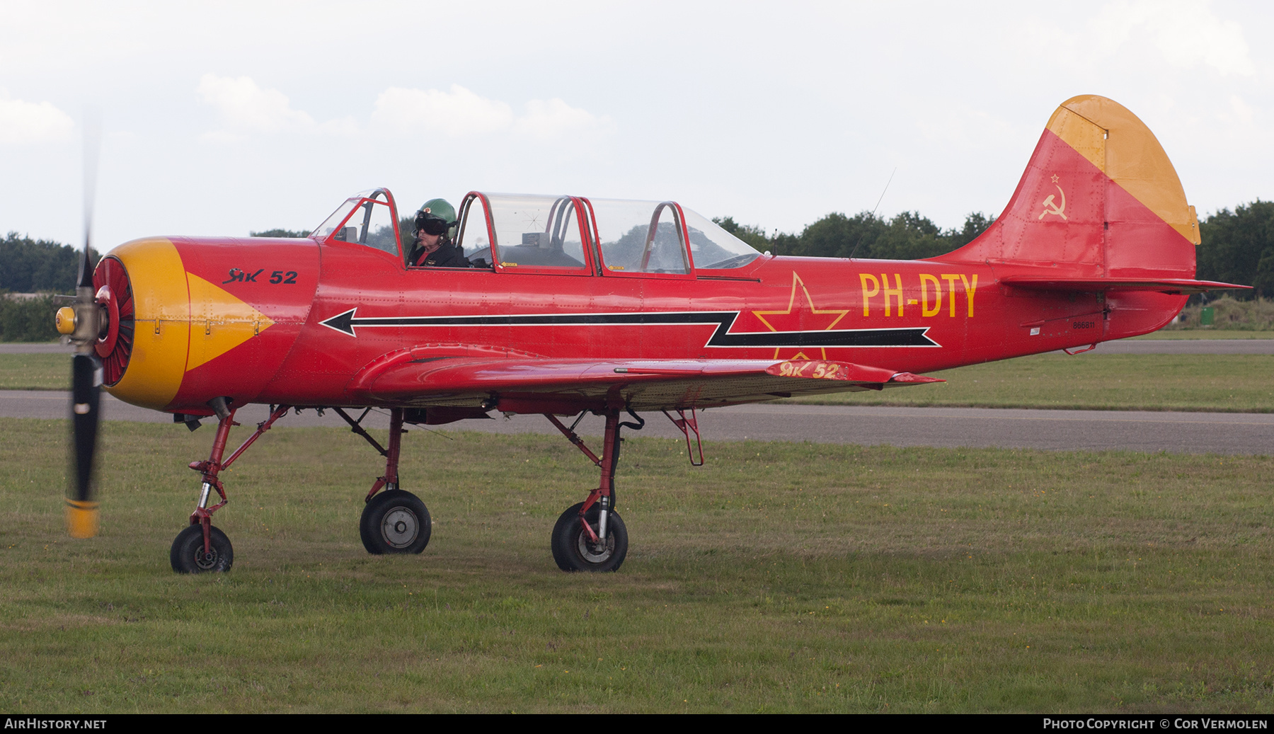 Aircraft Photo of PH-DTY | Yakovlev Yak-52 | Soviet Union - DOSAAF | AirHistory.net #826963