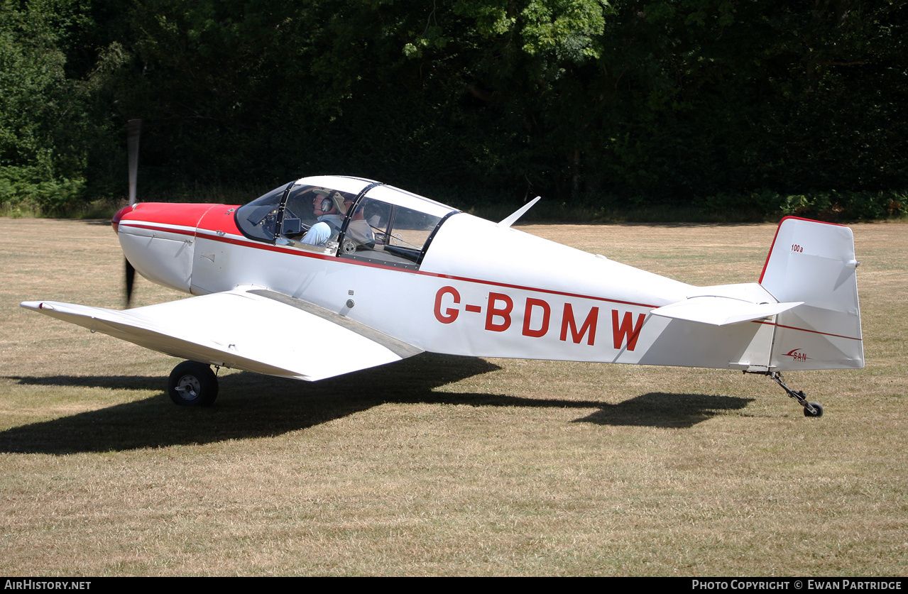Aircraft Photo of G-BDMW | Jodel DR.100A Ambassadeur | AirHistory.net #826967
