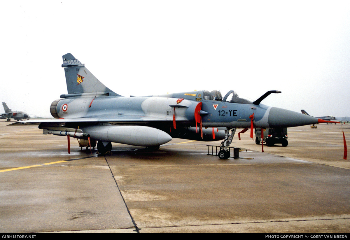 Aircraft Photo of 115 | Dassault Mirage 2000C | France - Air Force | AirHistory.net #826970