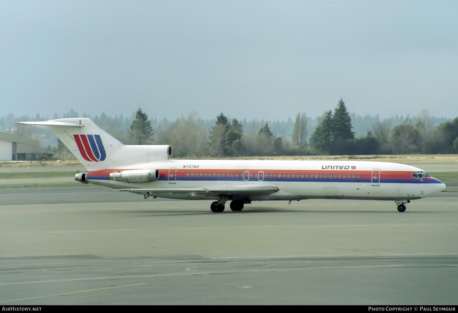 Aircraft Photo of N7276U | Boeing 727-222/Adv | United Airlines | AirHistory.net #826971