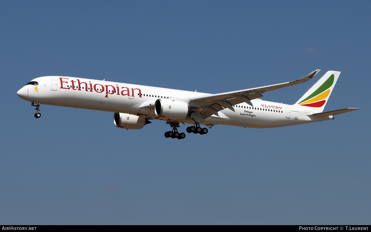 Aircraft Photo of F-WZHF | Airbus A350-1041 | Ethiopian Airlines | AirHistory.net #826979