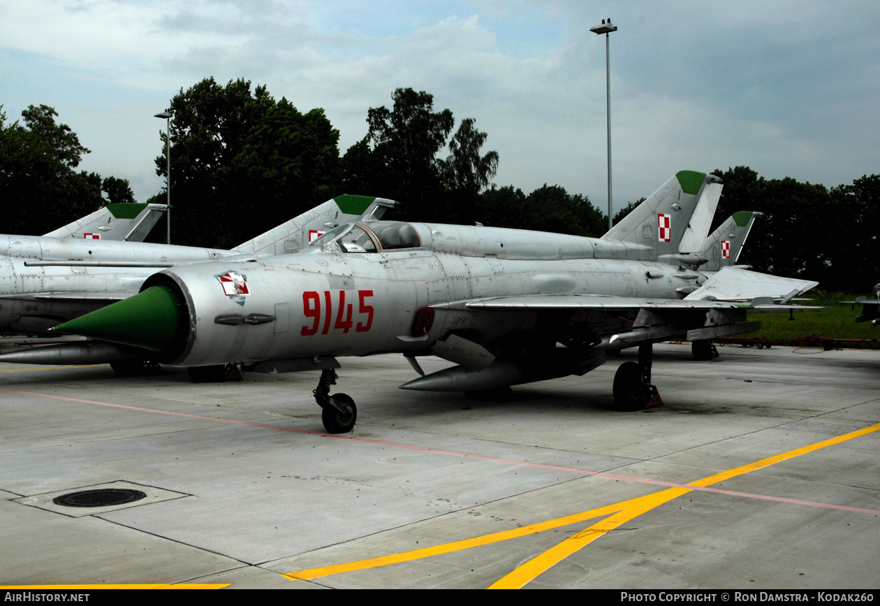 Aircraft Photo of 9145 | Mikoyan-Gurevich MiG-21bis | Poland - Air Force | AirHistory.net #826983