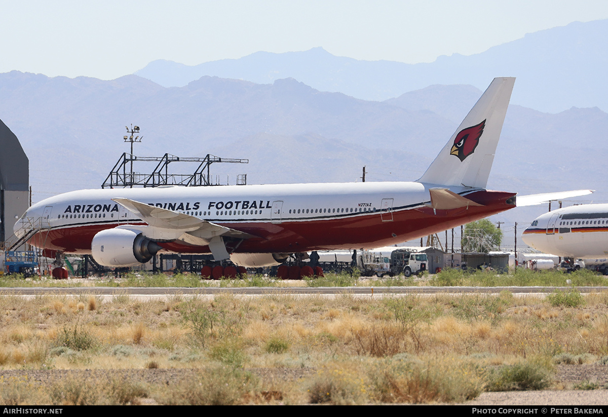 Aircraft Photo of N777AZ | Boeing 777-232/ER | Arizona Cardinals | AirHistory.net #826987