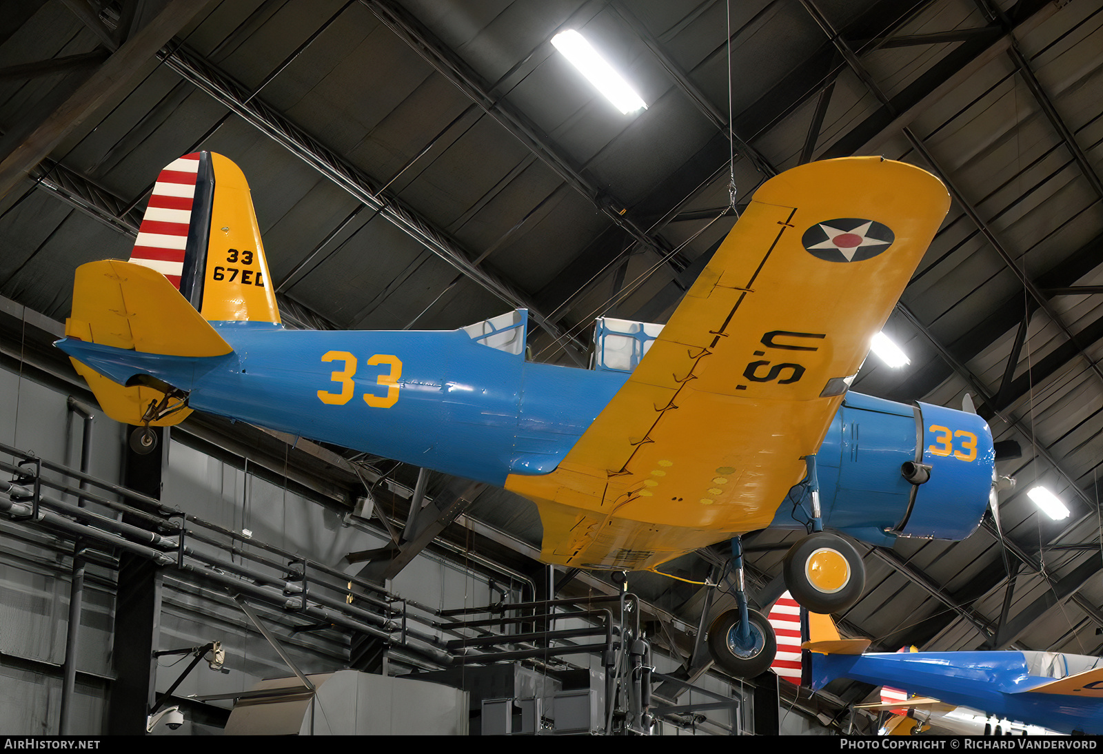 Aircraft Photo of 42-90629 | Vultee BT-13B Valiant | USA - Air Force | AirHistory.net #826988