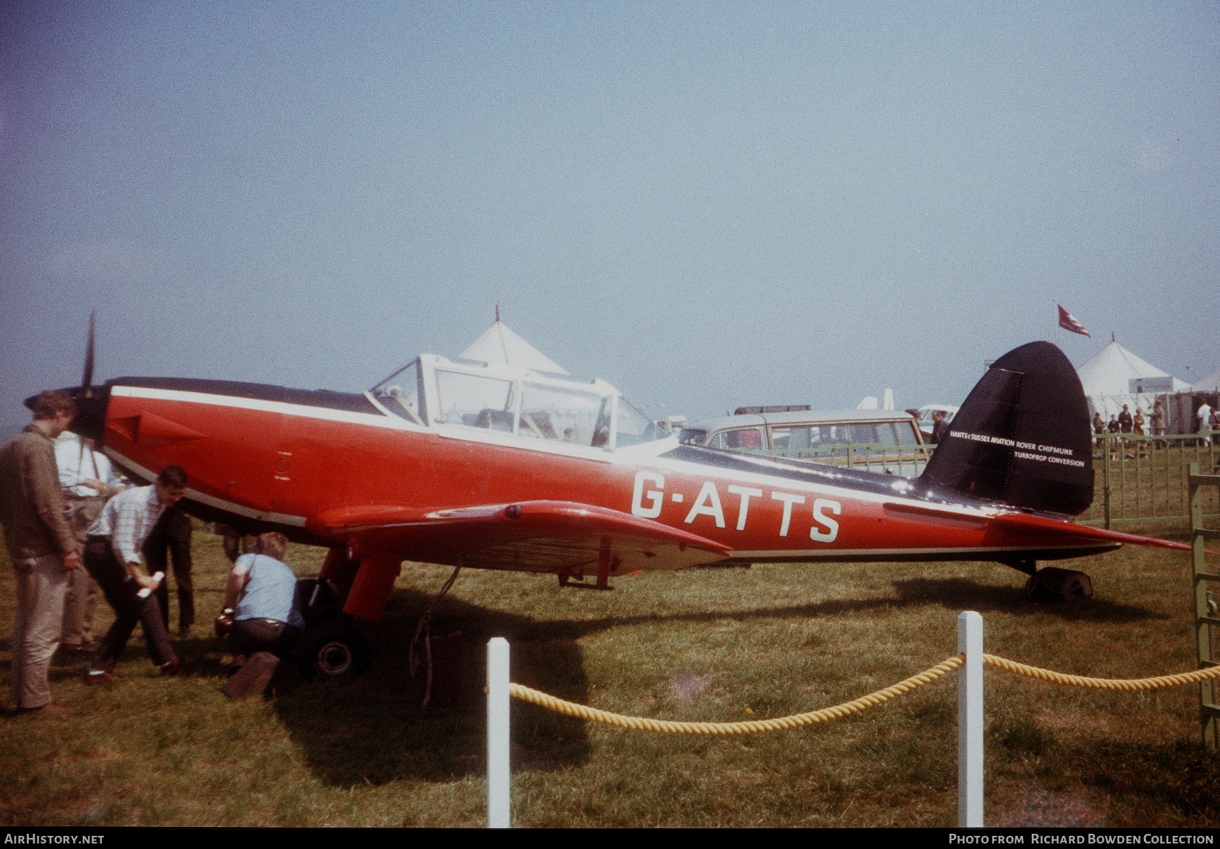 Aircraft Photo of G-ATTS | De Havilland Canada DHC-1 Chipmunk Mk22 | AirHistory.net #826991