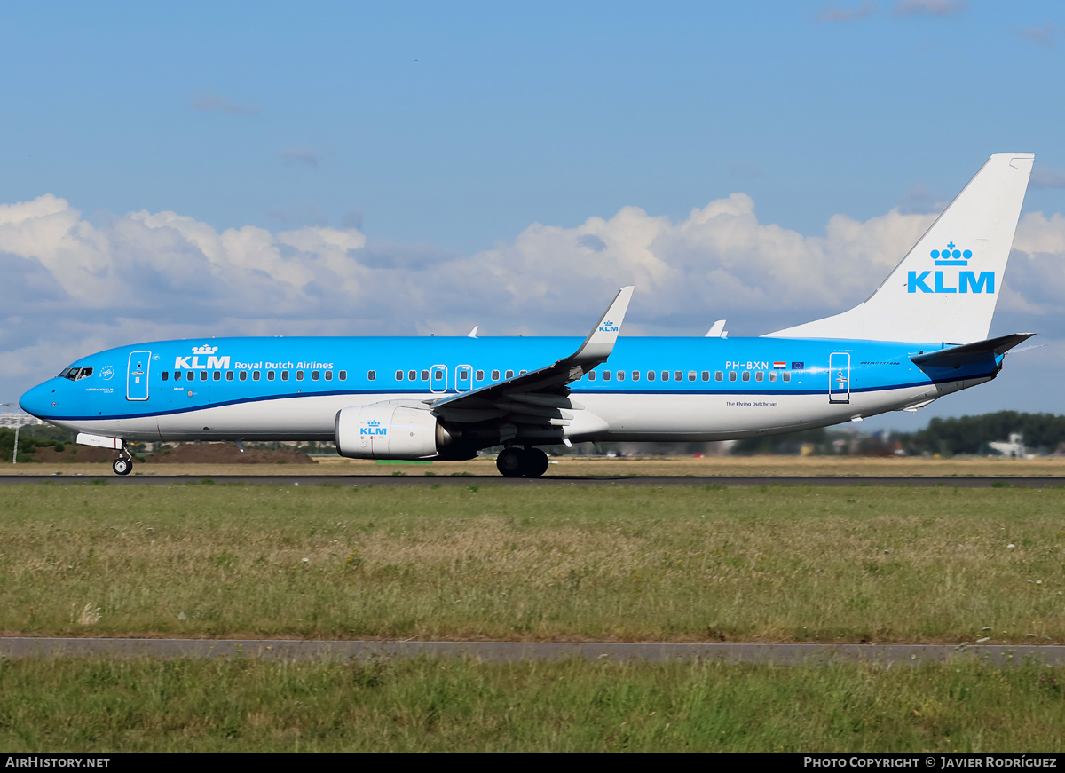 Aircraft Photo of PH-BXN | Boeing 737-8K2 | KLM - Royal Dutch Airlines | AirHistory.net #826992