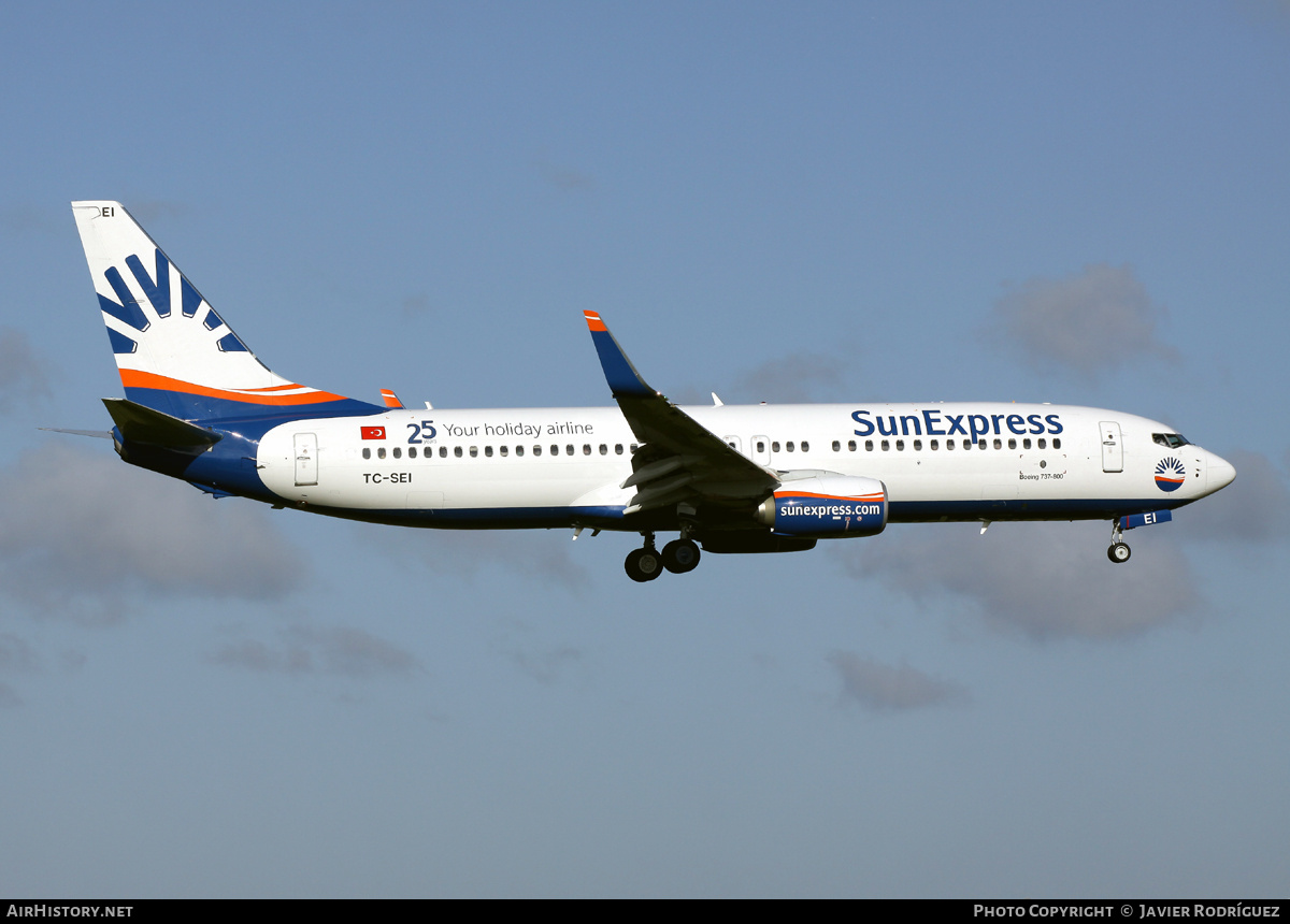 Aircraft Photo of TC-SEI | Boeing 737-8HC | SunExpress | AirHistory.net #826997