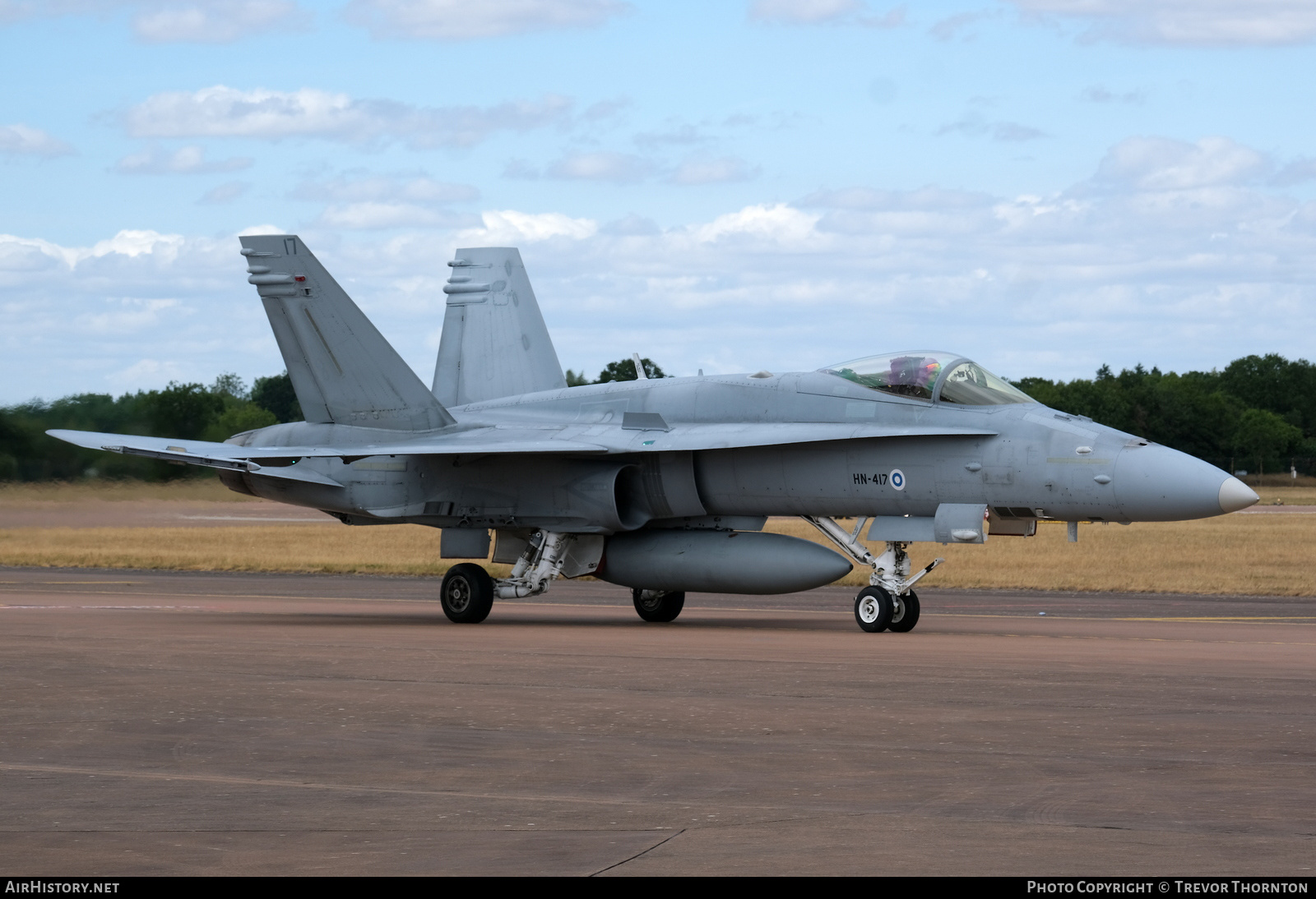 Aircraft Photo of HN-417 | McDonnell Douglas F/A-18C Hornet | Finland - Air Force | AirHistory.net #827003