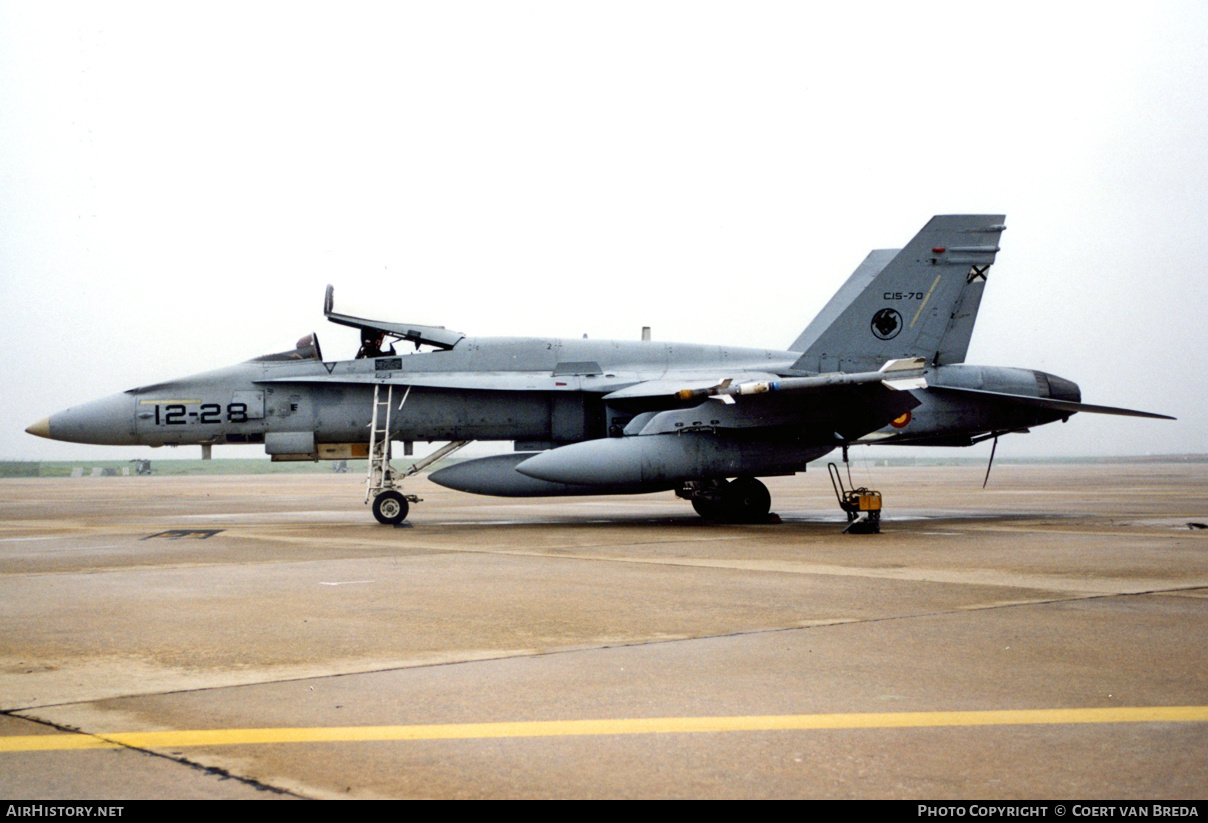 Aircraft Photo of C.15-70 | McDonnell Douglas EF-18A Hornet | Spain - Air Force | AirHistory.net #827008