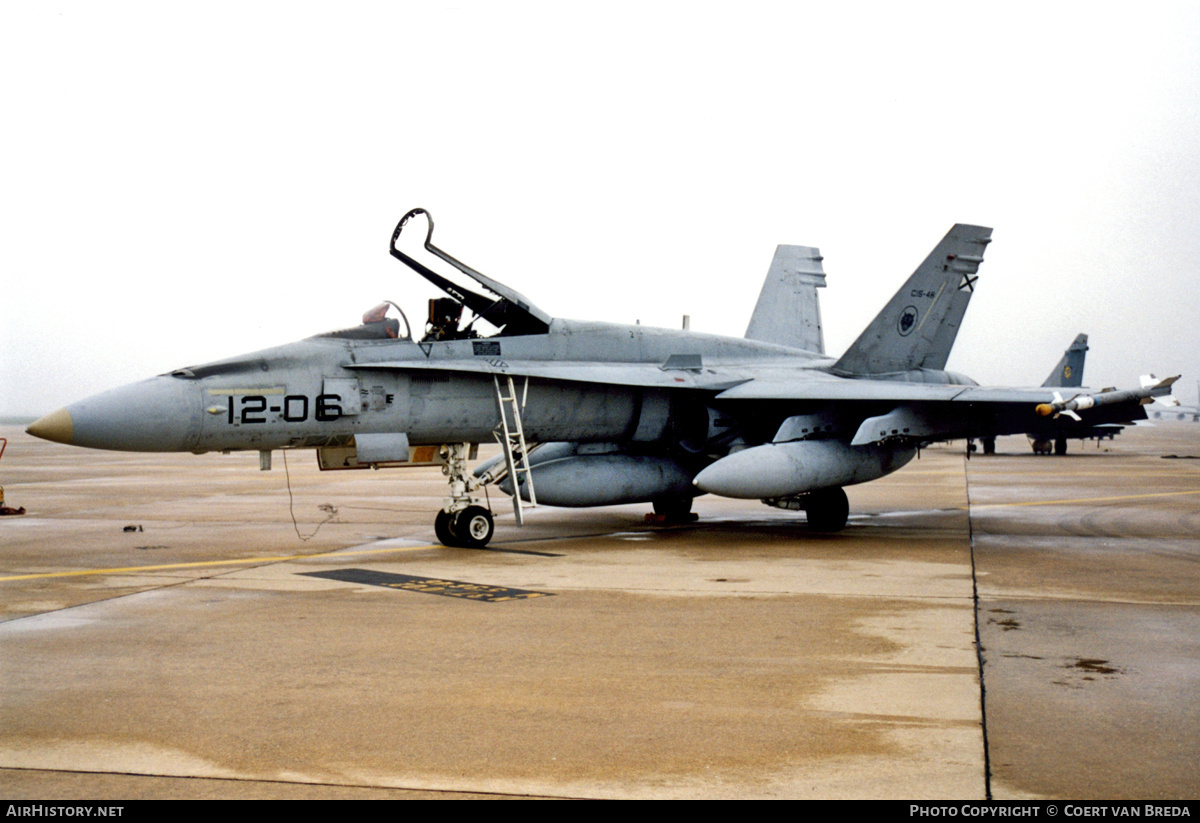 Aircraft Photo of C.15-48 | McDonnell Douglas EF-18M Hornet | Spain - Air Force | AirHistory.net #827009
