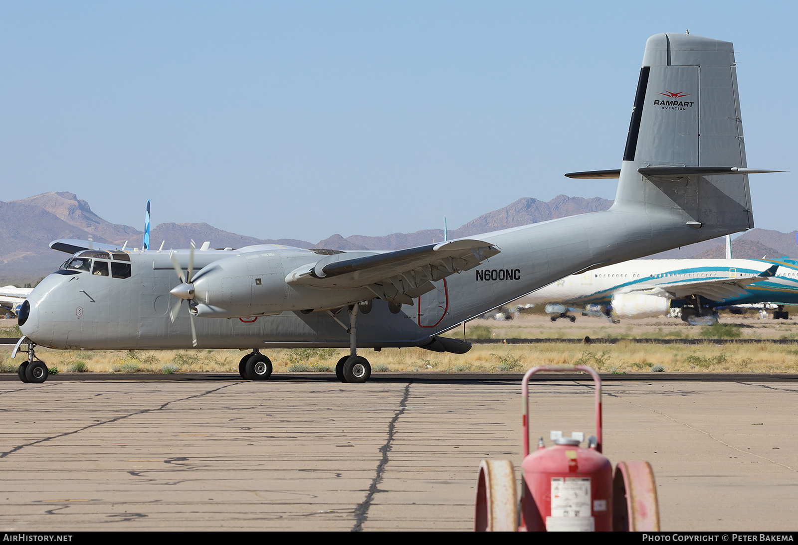 Aircraft Photo of N600NC | De Havilland Canada DHC-4A Turbo Caribou | Rampart Aviation | AirHistory.net #827013