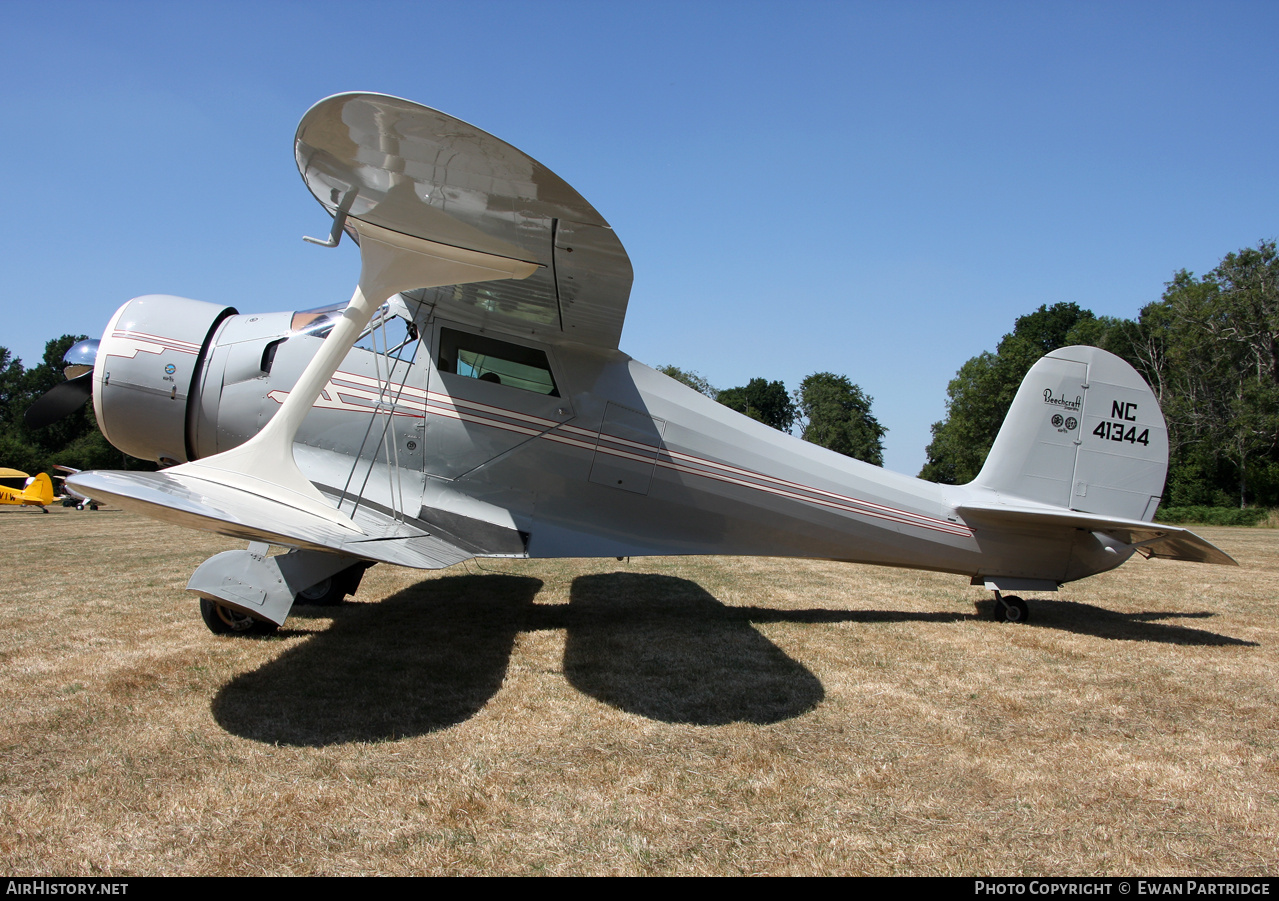 Aircraft Photo of N41344 / NC41344 | Beech D17S | AirHistory.net #827022