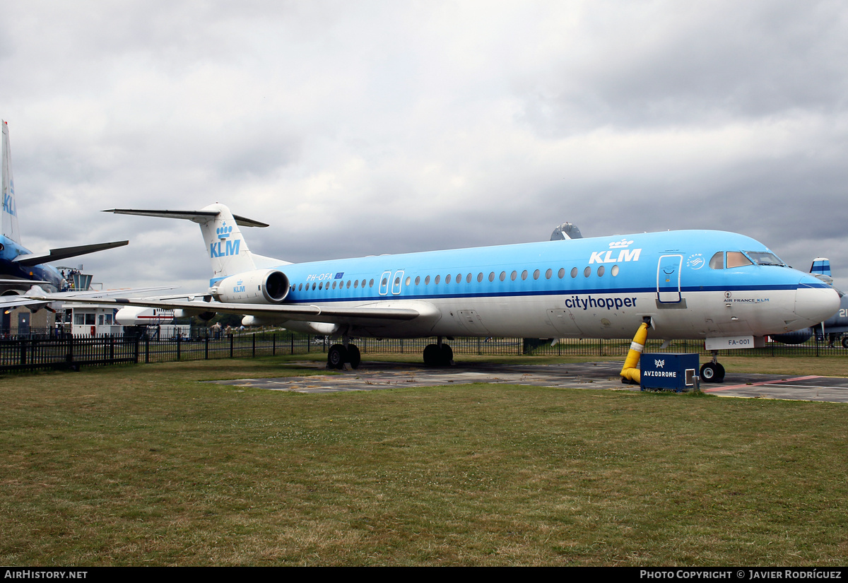 Aircraft Photo of PH-OFA | Fokker 100 (F28-0100) | KLM Cityhopper | AirHistory.net #827041