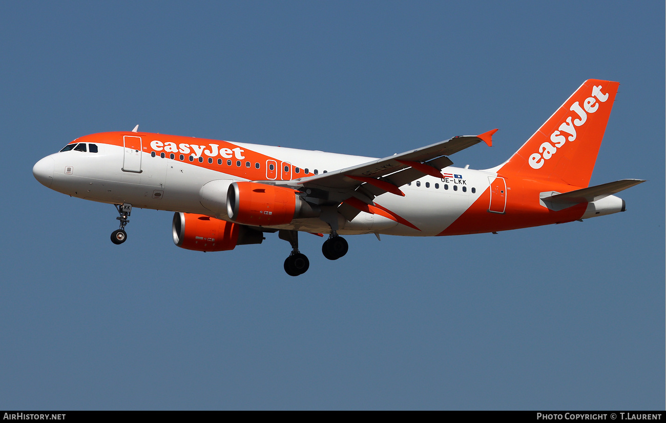 Aircraft Photo of OE-LKK | Airbus A319-111 | EasyJet | AirHistory.net #827044