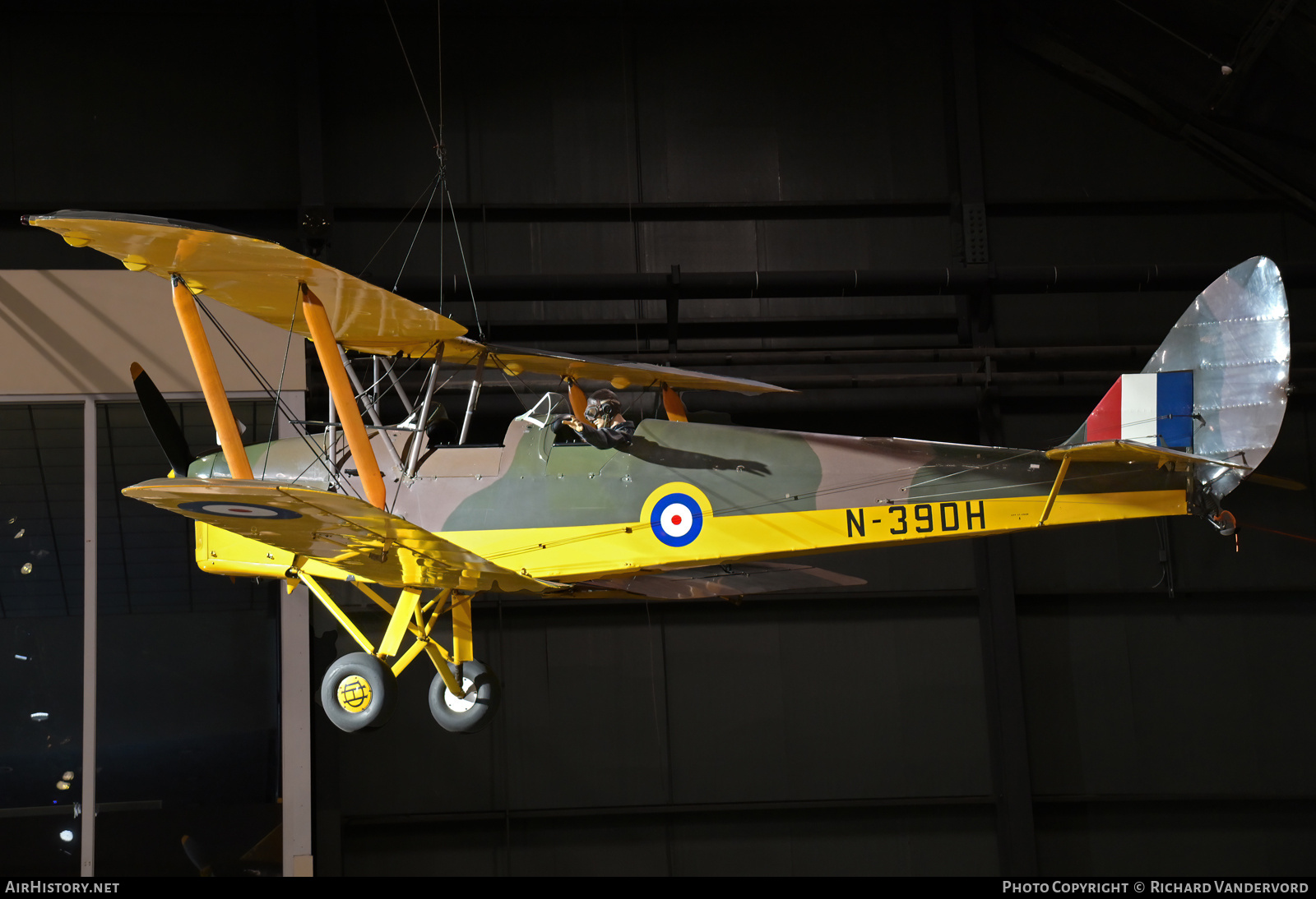 Aircraft Photo of N39DH | De Havilland D.H. 82A Tiger Moth | UK - Air Force | AirHistory.net #827054