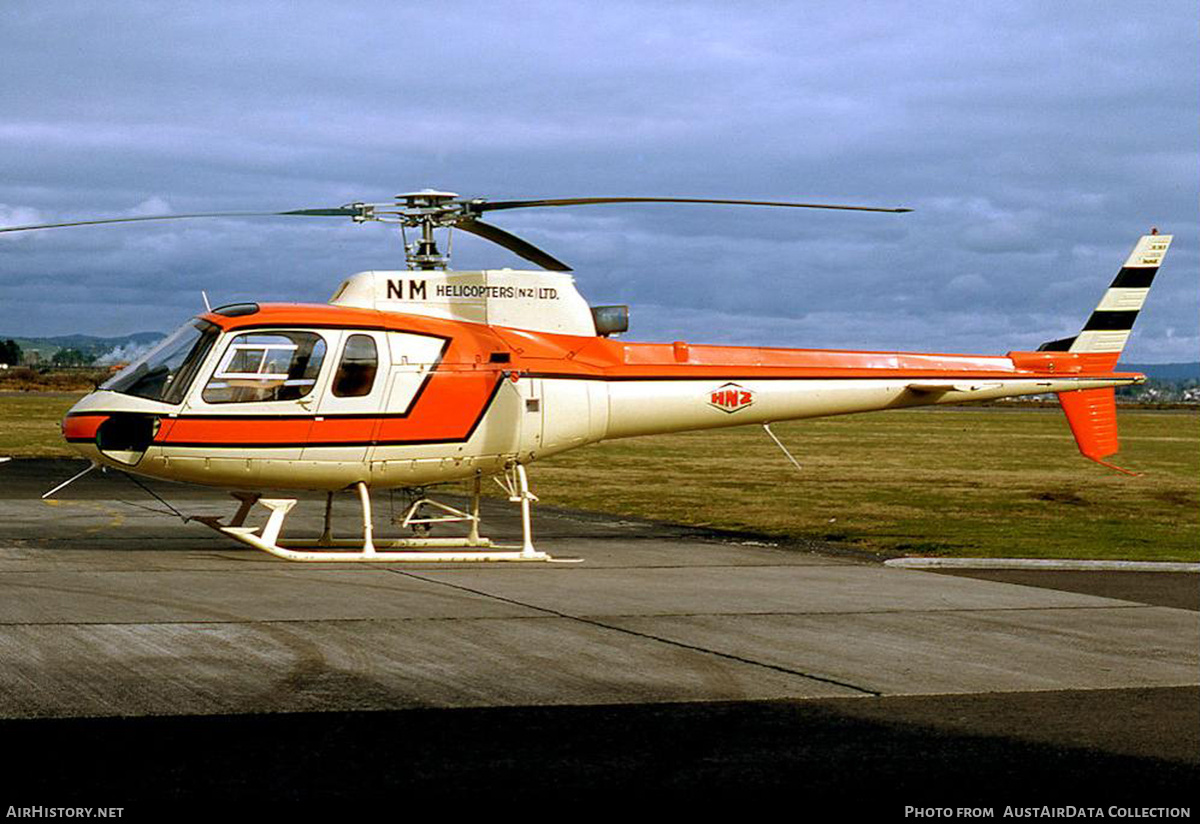Aircraft Photo of ZK-HNM / NM | Aerospatiale AS-350B Squirrel | Helicopters NZ | AirHistory.net #827074