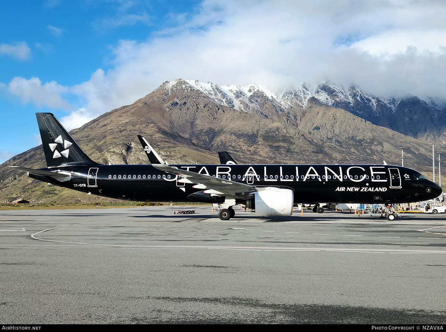 Aircraft Photo of ZK-OYB | Airbus A321-271NX | Air New Zealand | AirHistory.net #827078