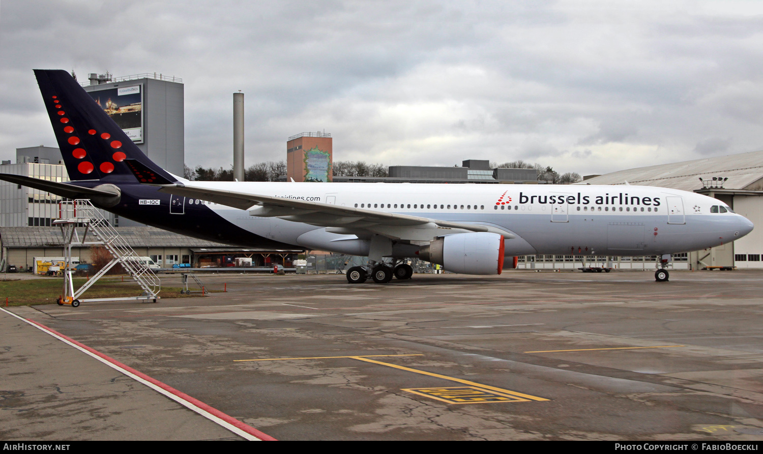 Aircraft Photo of HB-IQC | Airbus A330-223 | Brussels Airlines | AirHistory.net #827101