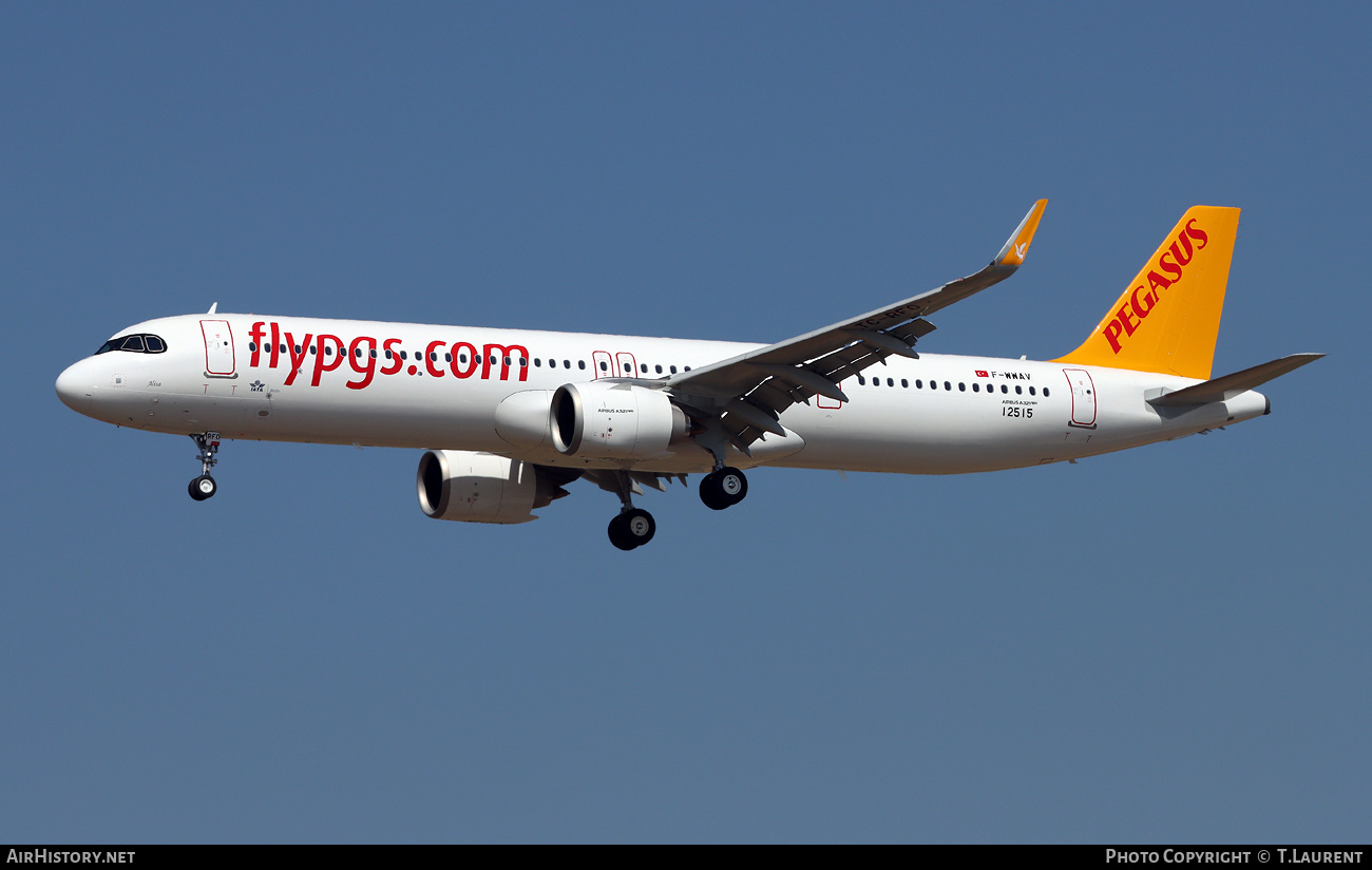 Aircraft Photo of F-WWAV | Airbus A321-251NX | Pegasus Airlines | AirHistory.net #827112
