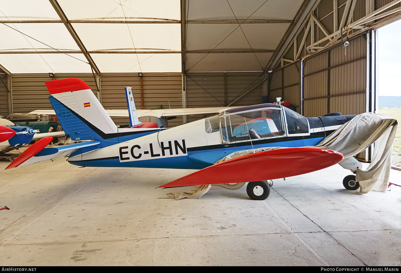 Aircraft Photo of EC-LHN | Socata MS-893A Rallye Commodore 180 | AirHistory.net #827116