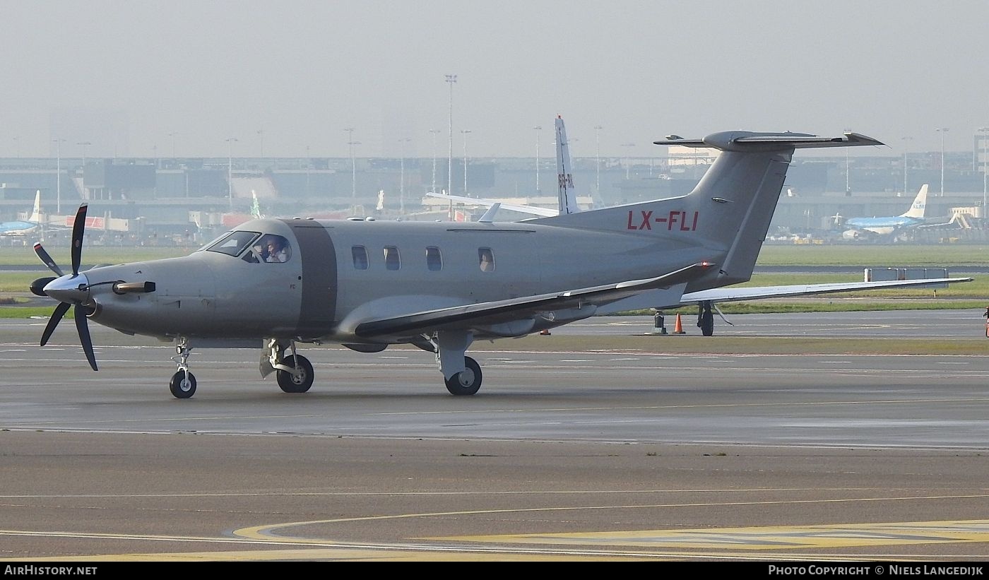 Aircraft Photo of LX-FLI | Pilatus PC-12NGX (PC-12/47E) | AirHistory.net #827119