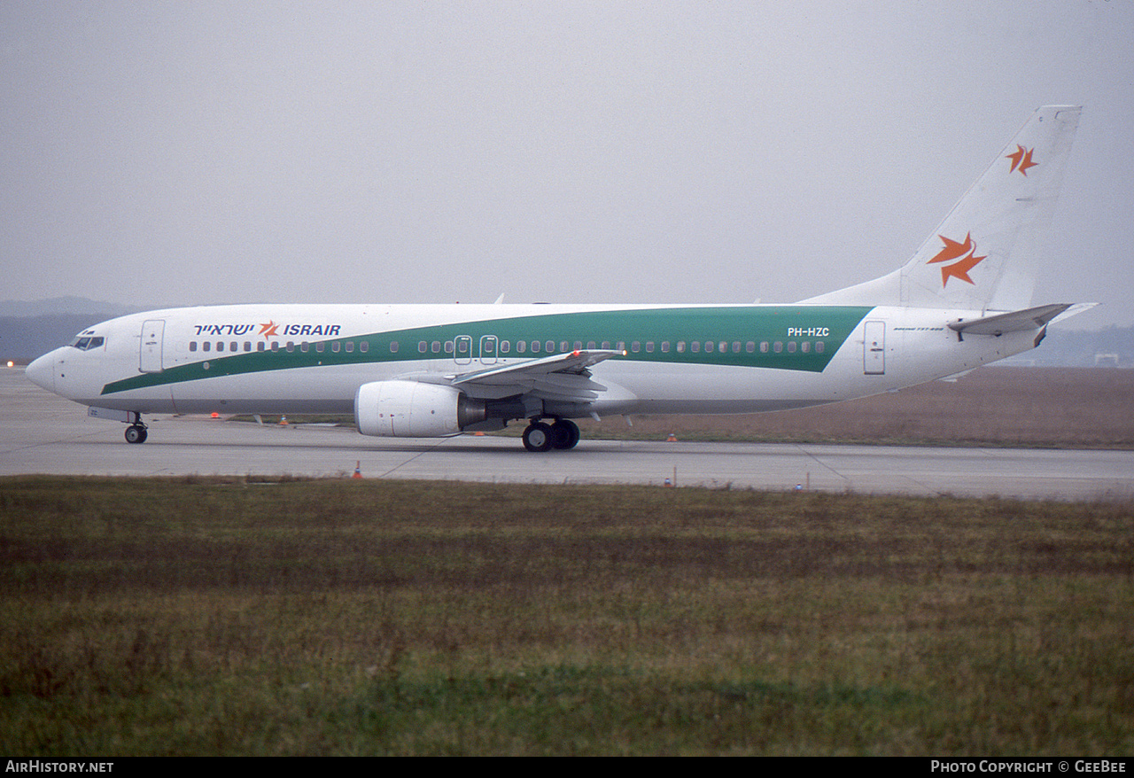Aircraft Photo of PH-HZC | Boeing 737-8K2 | Israir | AirHistory.net #827125