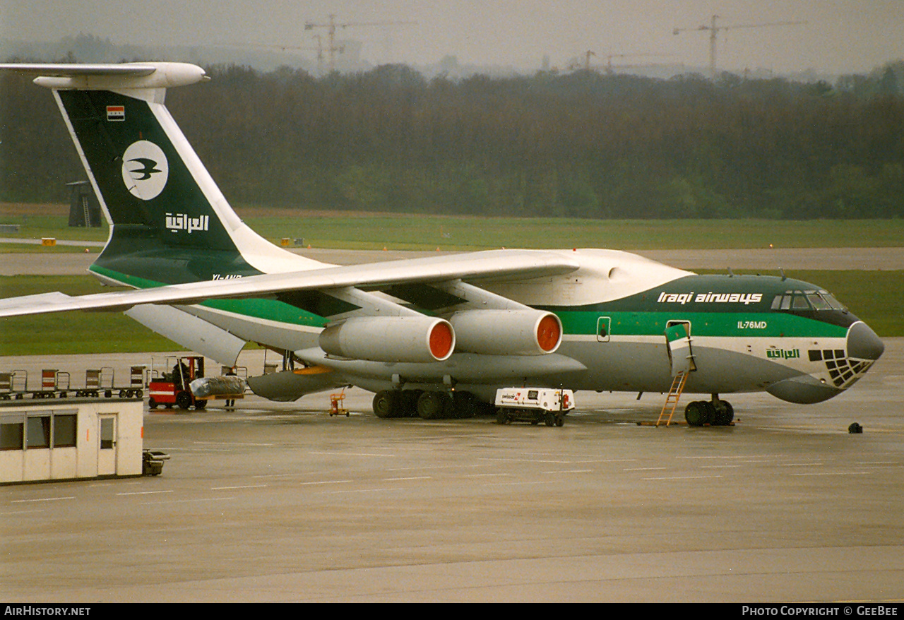 Aircraft Photo of YI-ANB | Ilyushin Il-76MD | Iraqi Airways | AirHistory.net #827127