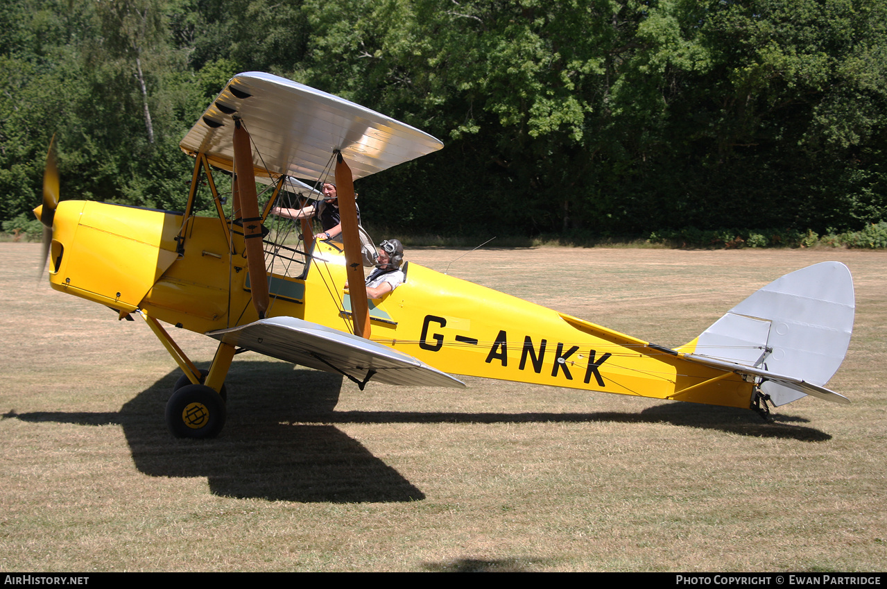 Aircraft Photo of G-ANKK | De Havilland D.H. 82A Tiger Moth II | AirHistory.net #827164