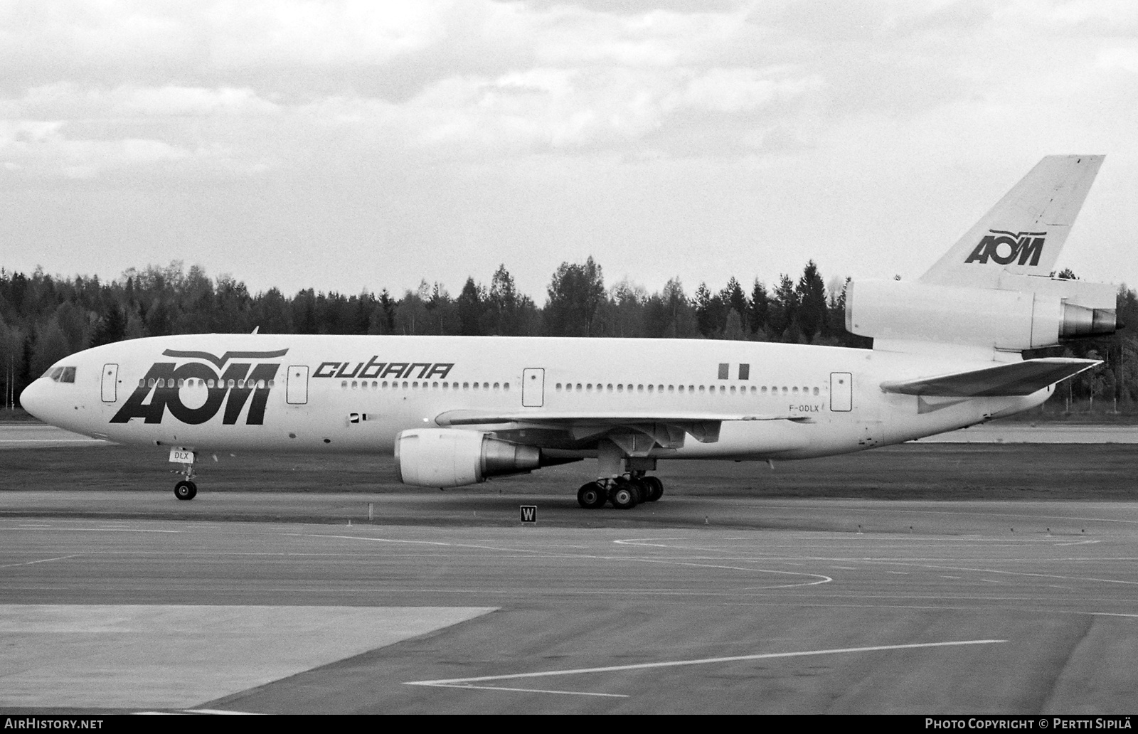 Aircraft Photo of F-ODLX | McDonnell Douglas DC-10-30 | AOM French Airlines | AirHistory.net #827172