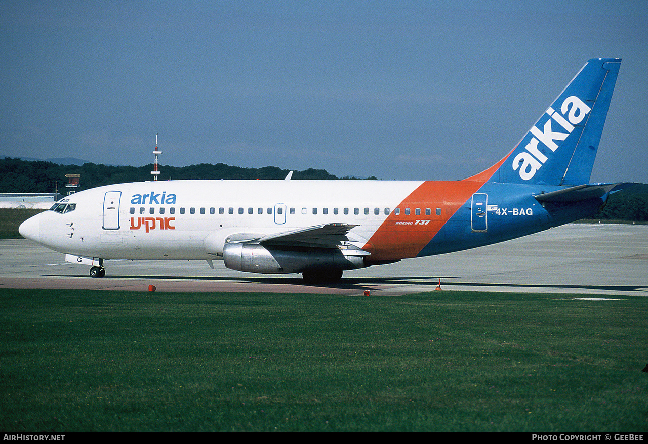 Aircraft Photo of 4X-BAG | Boeing 737-281 | Arkia Israeli Airlines | AirHistory.net #827175