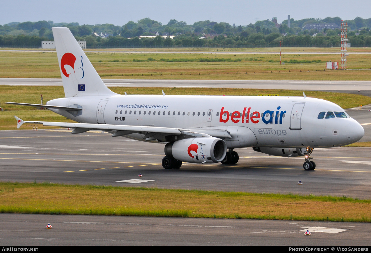 Aircraft Photo of EI-LIR | Airbus A319-132 | Belle Air Europe | AirHistory.net #827183