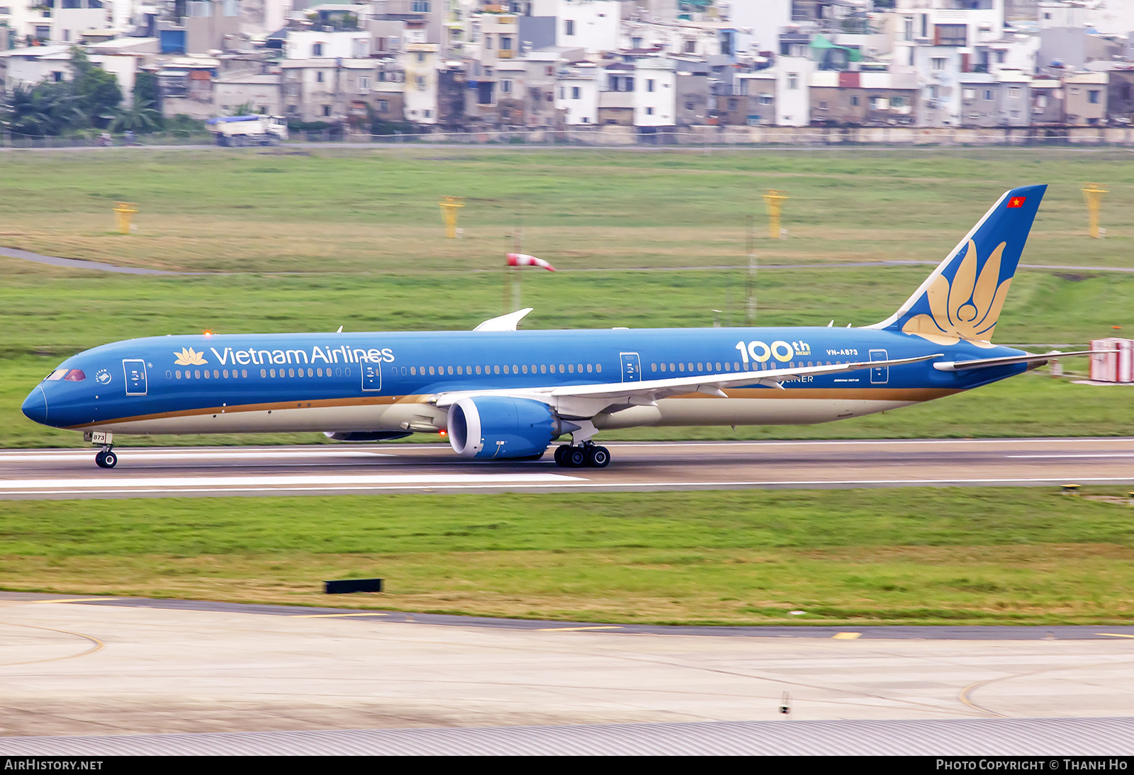 Aircraft Photo of VN-A873 | Boeing 787-10 Dreamliner | Vietnam Airlines | AirHistory.net #827185