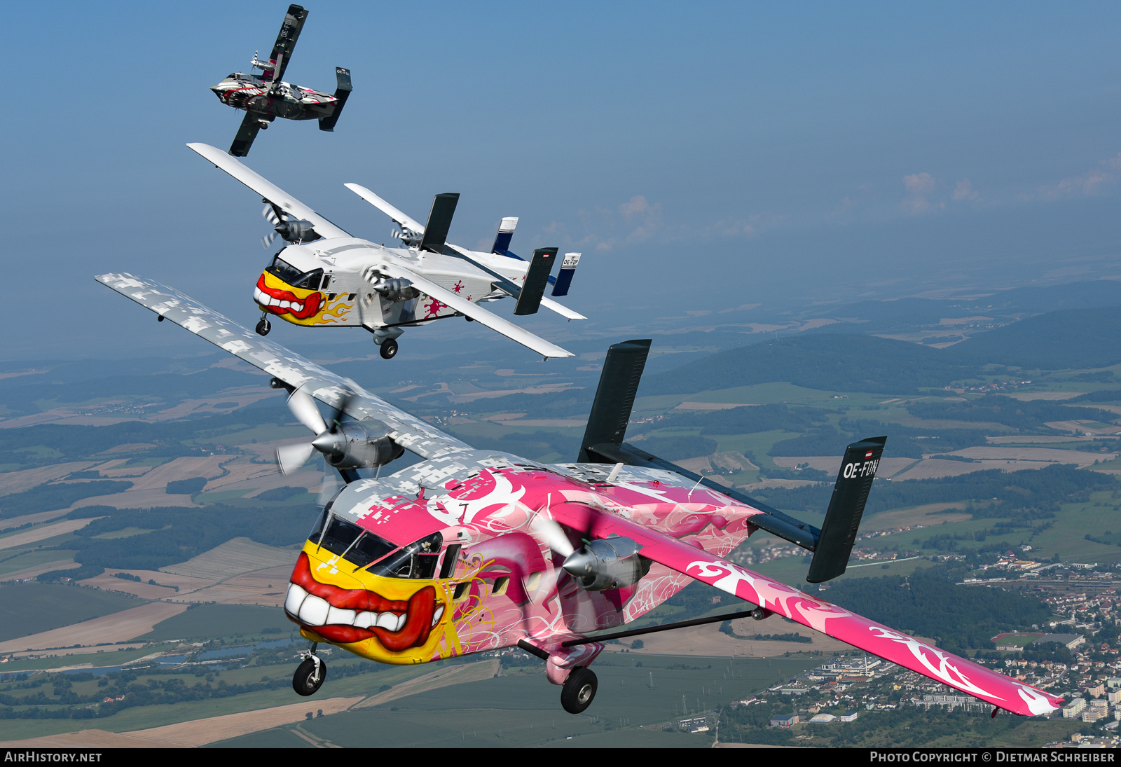 Aircraft Photo of OE-FDN | Short SC.7 Skyvan 3M-400 | Pink Aviation Services | AirHistory.net #827191