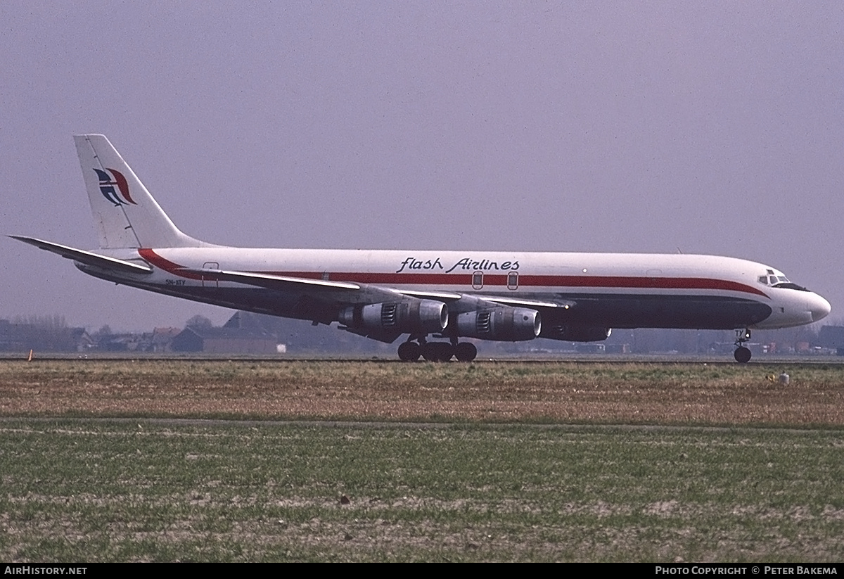 Aircraft Photo of 5N-ATY | Douglas DC-8-55(F) | Flash Airlines | AirHistory.net #827208