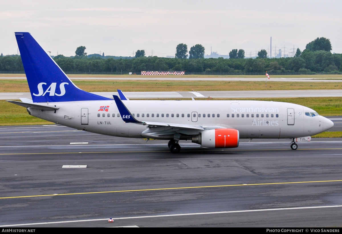 Aircraft Photo of LN-TUL | Boeing 737-705 | Scandinavian Airlines - SAS | AirHistory.net #827211