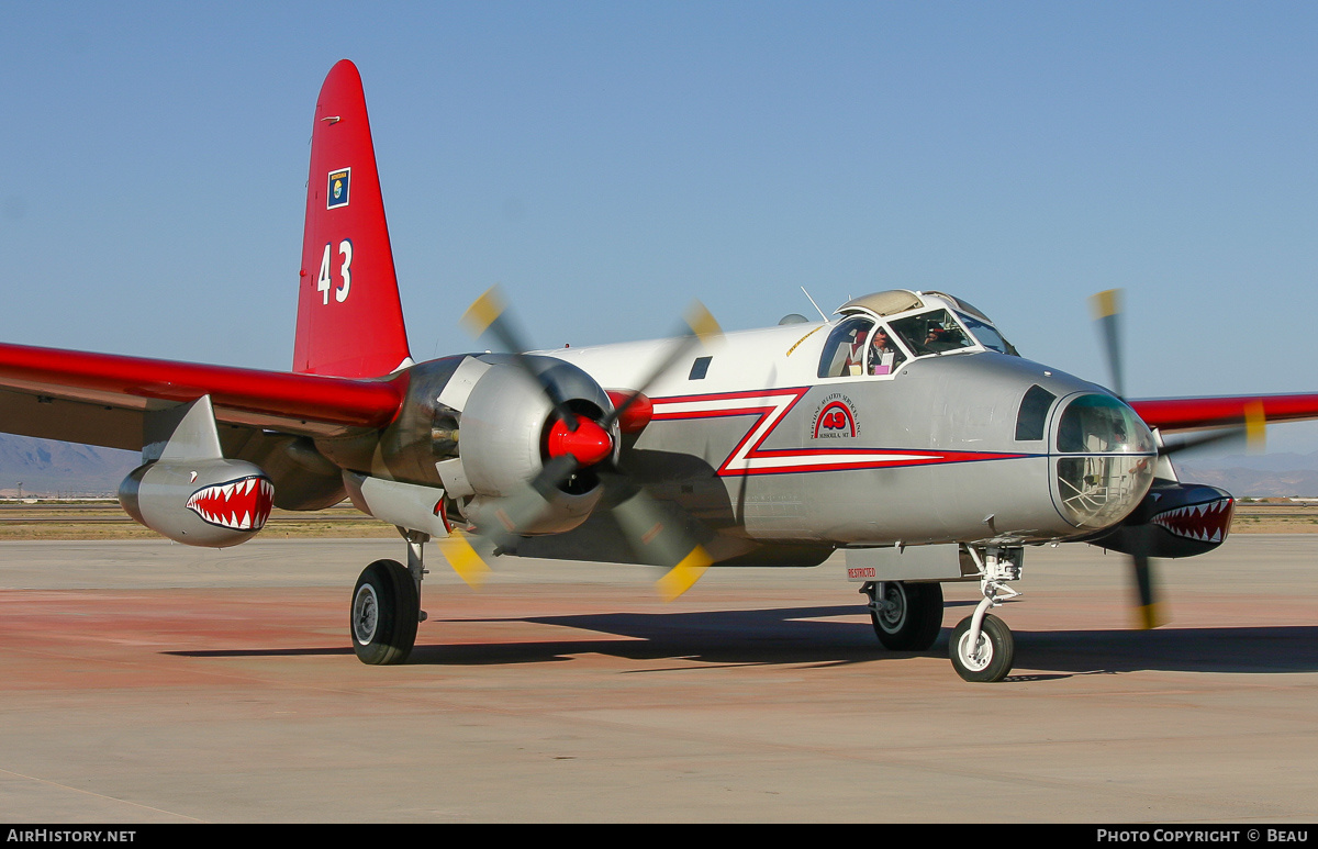 Aircraft Photo of N443NA | Lockheed P-2H/AT Neptune | Neptune Aviation Services | AirHistory.net #827231