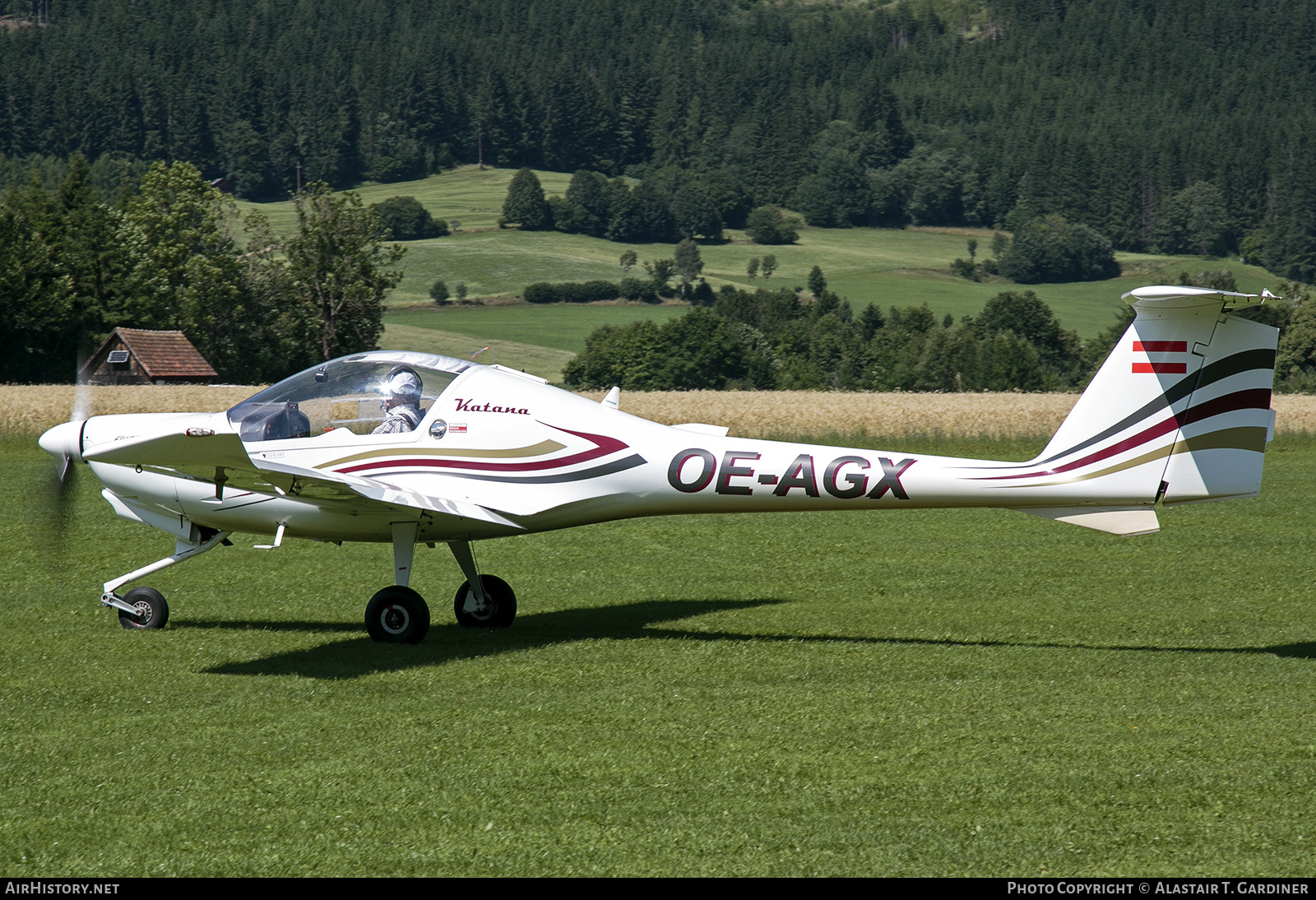 Aircraft Photo of OE-AGX | Diamond DV-20 Katana | AirHistory.net #827235