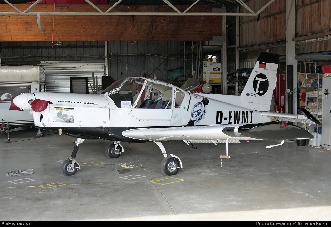 Aircraft Photo of D-EWMT | Zlin Z-42MU | Fliegerschule Rudolstadt | AirHistory.net #827247