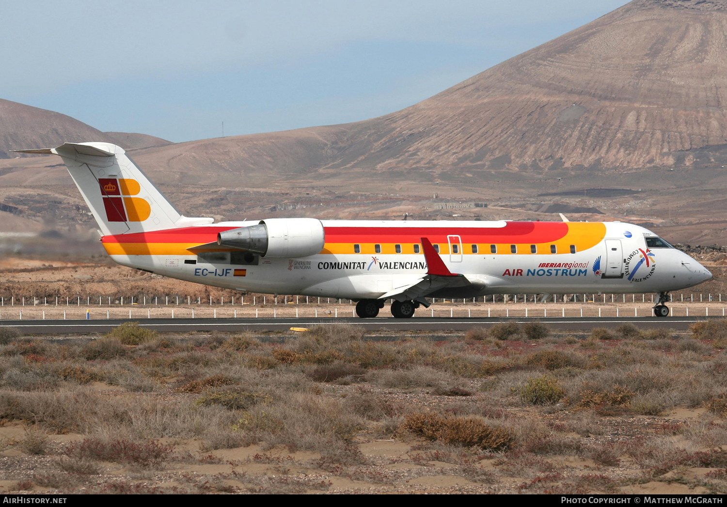 Aircraft Photo of EC-IJF | Bombardier CRJ-200ER (CL-600-2B19) | Iberia Regional | AirHistory.net #827272