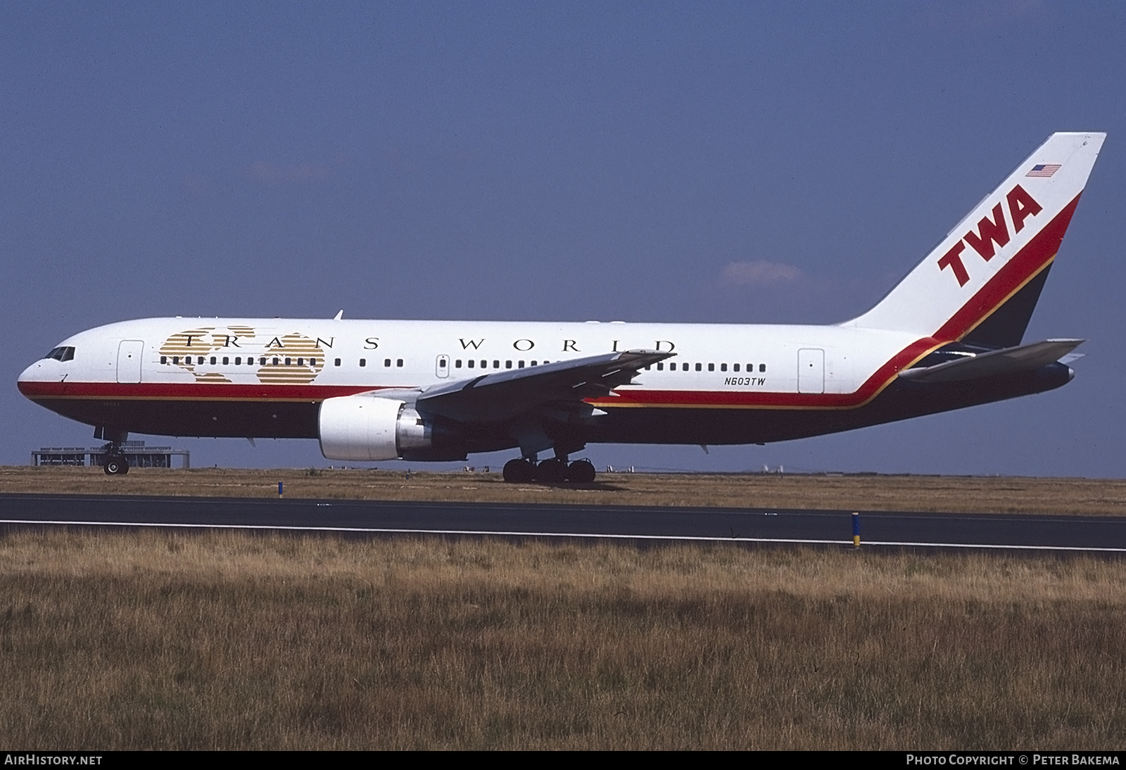 Aircraft Photo of N603TW | Boeing 767-231(ER) | Trans World Airlines - TWA | AirHistory.net #827274