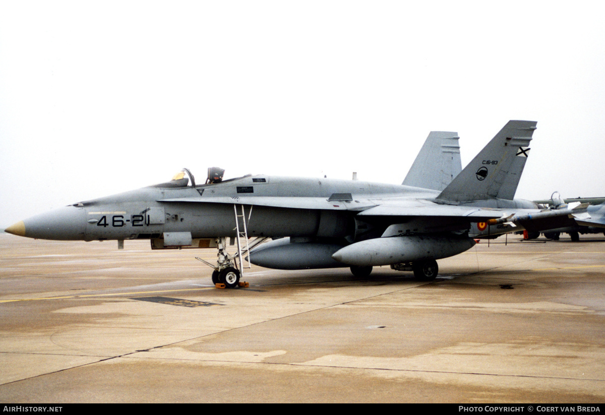 Aircraft Photo of C.15-93 | McDonnell Douglas F/A-18A+ Hornet | Spain - Air Force | AirHistory.net #827285