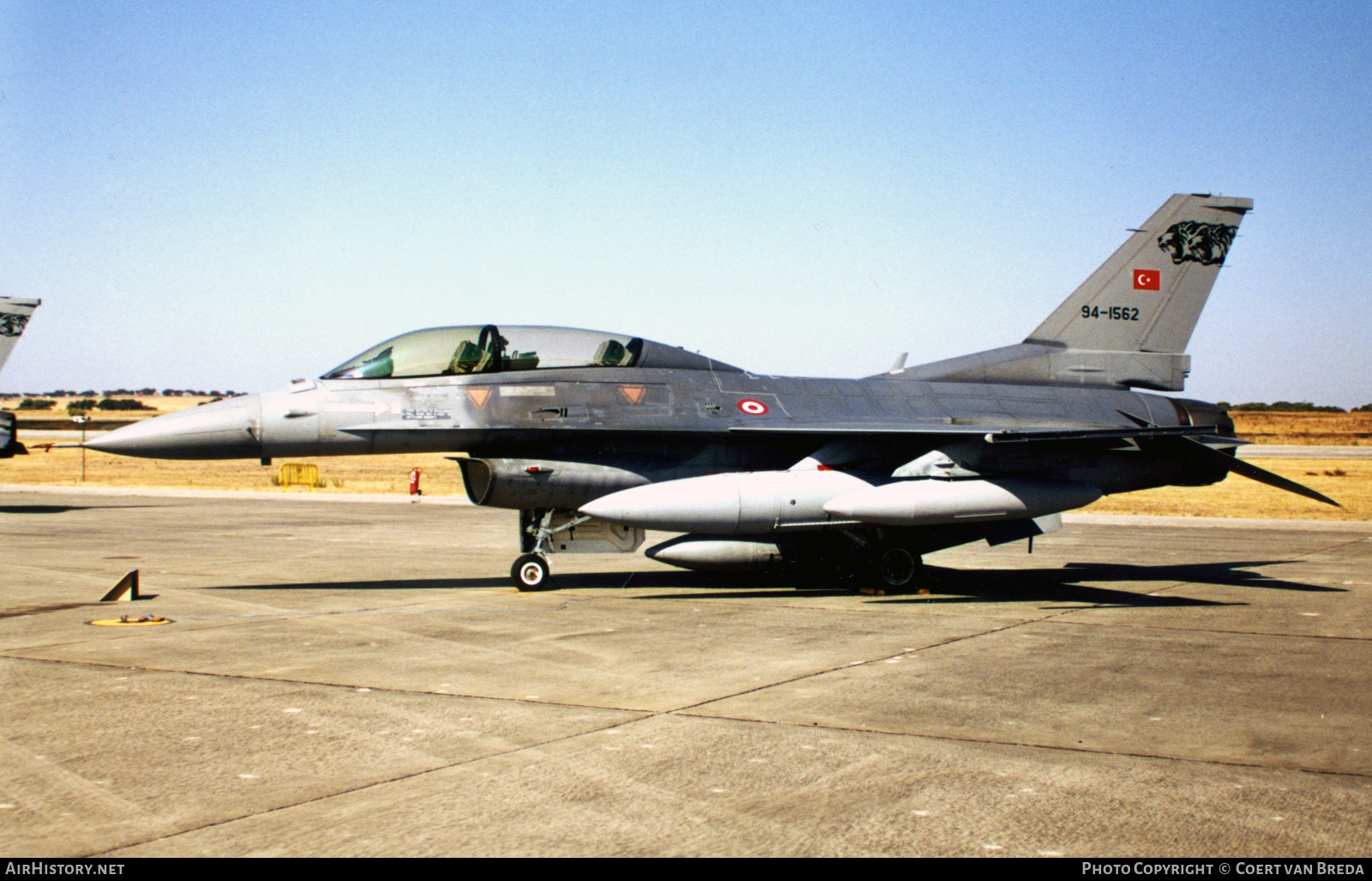 Aircraft Photo of 94-1562 | General Dynamics F-16D Fighting Falcon | Turkey - Air Force | AirHistory.net #827292
